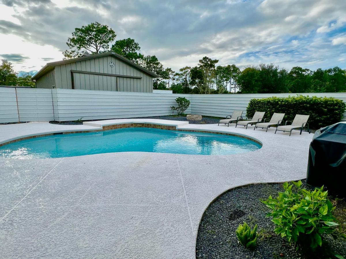 Beautiful Beach House With Heated Pool Villa Jacksonville Exterior foto